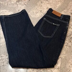 Vendor Dark Blue Straight Leg Jeans Size 28